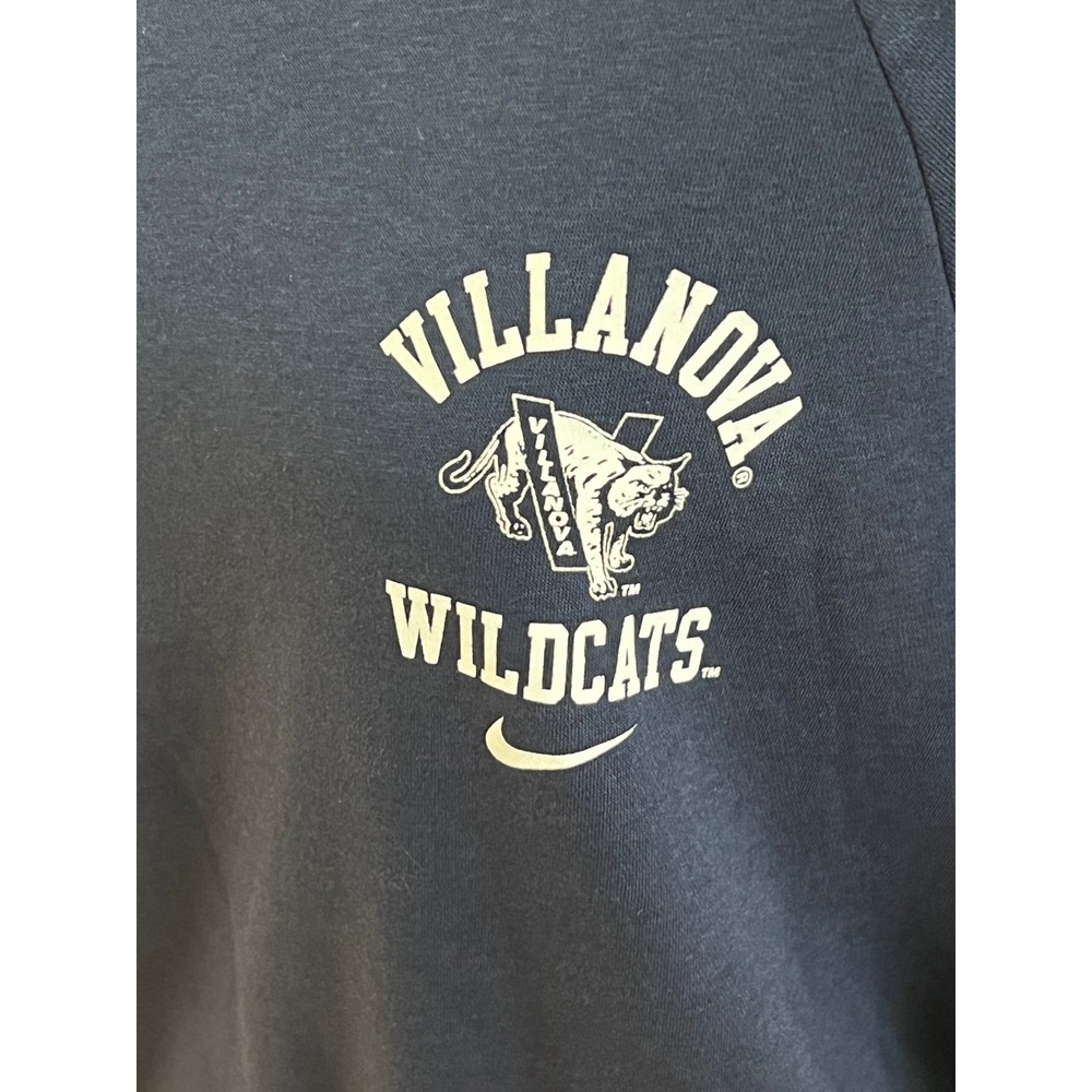 Nike Villanova Wildcats Womens Navy Blue Crewneck Sweatshirt Medium RN56323 - Picture 2 of 7
